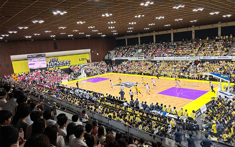 B.LEAGUE サンロッカーズ渋谷 ビジョン映像業務